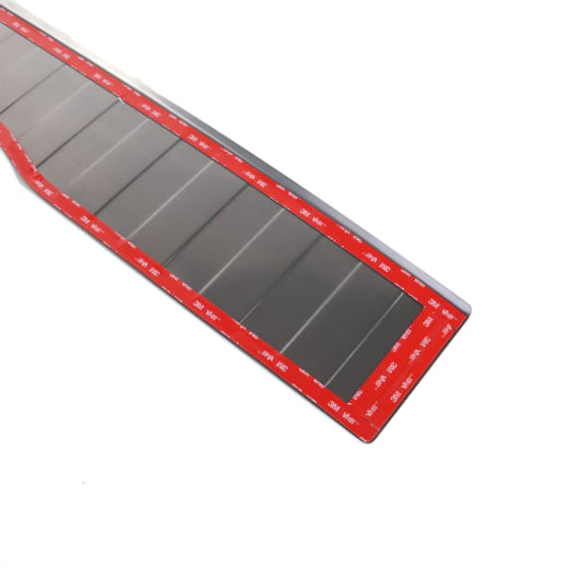 Protezione soglia bagagliaio acciaio inox nero Mercedes V-Klasse Vito W447 WEYER | Weyer-V-Klasse-hochglanz