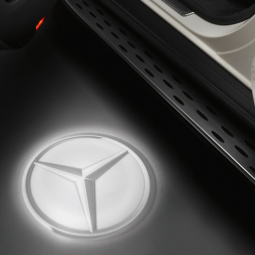 Proyector LED de estrella Mercedes iluminación de puerta Clase C 205 | A2058206403