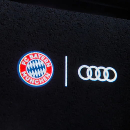 Proyector LED FC Bayern München iluminación de acceso Original Audi | 4G0052133N