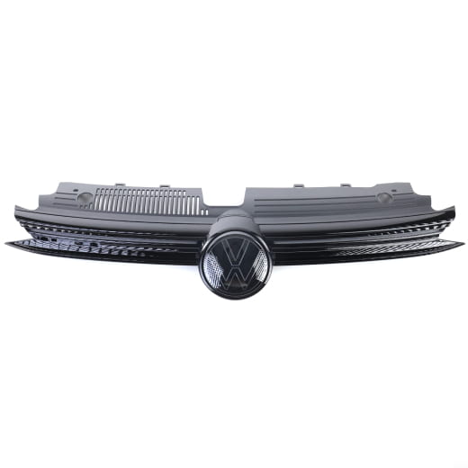 Calandre R Black Edition Golf 8 5H emblème VW éclairé Original Volkswagen | 5H0853651BE 041