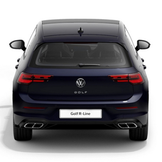R-Line diffusor Golf 8 VIII Origineel Volkswagen | Golf8-R-Line-Dif