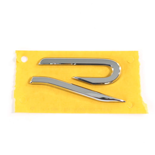 R-logo emblem Tiguan 2 AD1 tailgate chrome Genuine Volkswagen | 5NA853687D 2ZZ