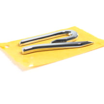 R-logo emblem Tiguan 2 AD1 tailgate chrome Genuine Volkswagen | 5NA853687D 2ZZ