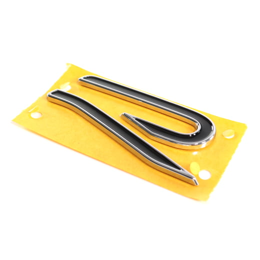 R-Logo Emblem Tiguan 3 CT1 Schwarz Chrom Original Volkswagen | 571853425A FOD