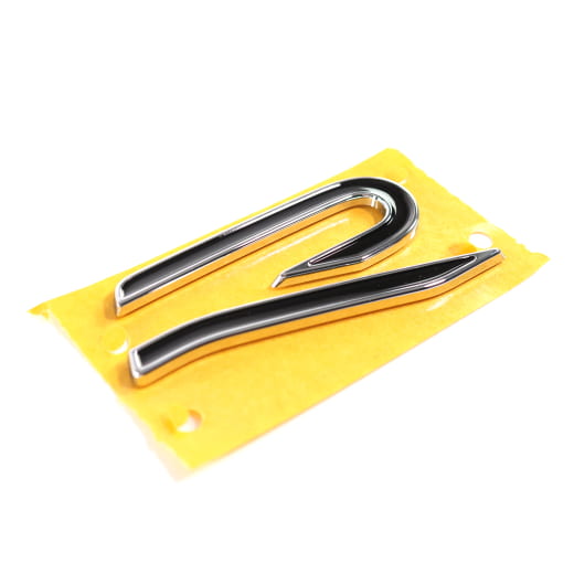 Emblema logo R Tiguan 3 CT1 negro cromado original Volkswagen | 571853425A FOD