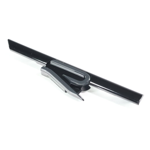 R Schriftzug Kühlergrill Emblem Black Edition Logo schwarz Original VW | 5H0853679AC ASO