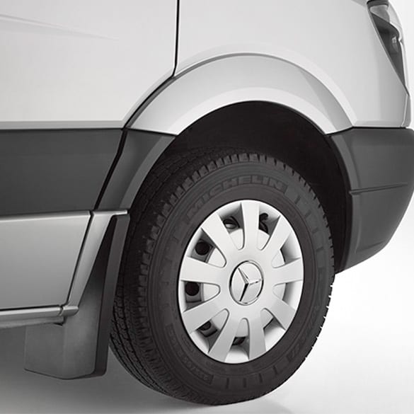 Wieldoppen brilliantzilver Sprinter Origineel Mercedes-Benz | B66560733-907-910