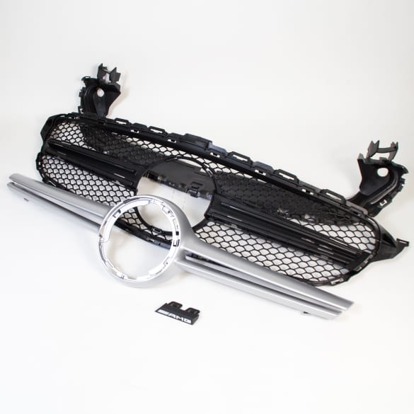 C 43 AMG twin-blade radiator grill | C-Class 205 | genuine Mercedes-Benz | C43-205-AMG-FL-Grill C 43 AMG twin-blade radiator grill | C-Class 205 | genuine Mercedes-Benz | C43-205-AMG-FL-Grill