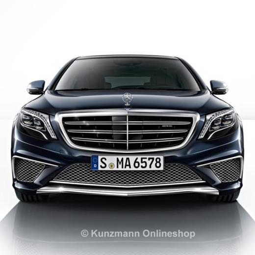 Parrilla S 65 AMG | Clase S W222 | paquete de reequipamiento | con asistente de visión nocturna | Original Mercedes-Benz | S-222-65-Kuehlergrill-Nacht