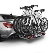 rear bicycle carrier rack for towing for 3 bikes | folding, three bikes | genuine Mercedes-Benz | A0008901800