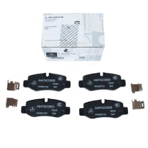 Rear brake pads set A4474206700 Genuine Mercedes-Benz | A4474206700-Set