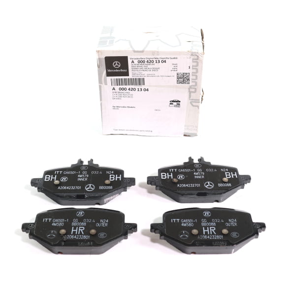 Rear brake pads set CLE Convertible A236 Genuine Mercedes-Benz | Bremsbelag-hinten-A236