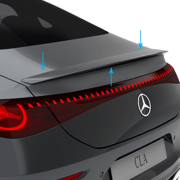 Rear spoiler CLA Coupe C174 Genuine Mercedes-Benz