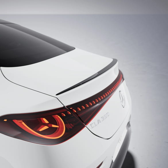 AMG Rear spoiler CLA Coupe C174 schwarz Genuine Mercedes-Benz