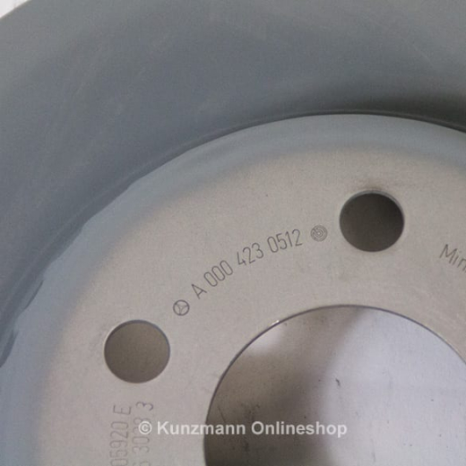 Juego de discos de freno traseros Clase C familiar / T-Modell S205 original Mercedes-Benz | bremse-hinten-s205