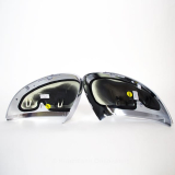 Carcasas de espejo retrovisor originales Volkswagen Passat aluminio mate