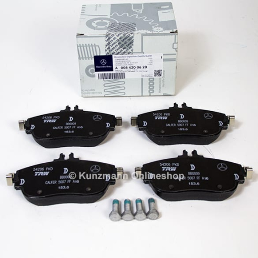Pastillas de freno delanteras | A-Klasse W176 | Original Mercedes-Benz | Bremsbelaege-vorne-W176