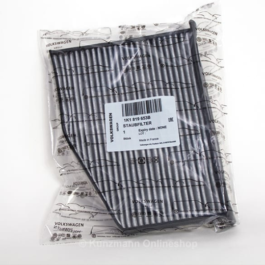Filtro de polen original Volkswagen / filtro de carbón activo | 1K1819653B | 1K1819669