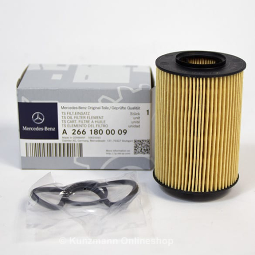 Filtro de aceite original Mercedes-Benz cartucho de filtro de aceite A2661800009 | A2661800009