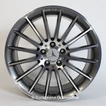 AMG 19 inch rim set | CLA W117 | Styling V / 5 from CLA45 AMG | himalaya grey | A17640105027X21-CLA