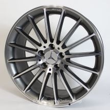 AMG 19 inch rim set | CLA W117 | Styling V / 5 from CLA45 AMG | himalaya grey | A17640105027X21-CLA