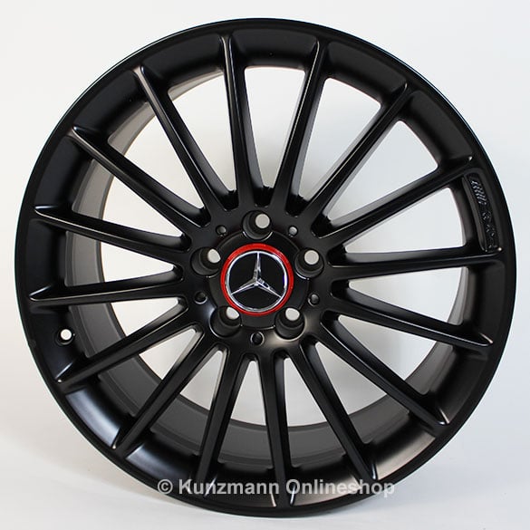 AMG 19 Zoll Felgensatz schwarz matt CLA W117 Styling V / 5 vom CLA45 AMG | A17640105027X35-CLA