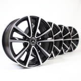 genuine Mercedes-Benz 5-Double-Spoke rims set CLA-Class W117 18 inch