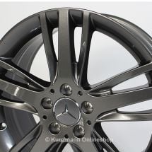Mercedes-Benz 18 inch rims set | CLA W117 | 5-triple-spoke | tremolit-gray | A24640120027X28-CLA