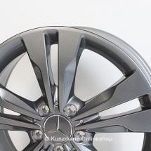 Original Mercedes-Benz CLA-Klasse W117 | Felgensatz 18 Zoll | grau Himalaya /glänzend | A24640104007756-CLA