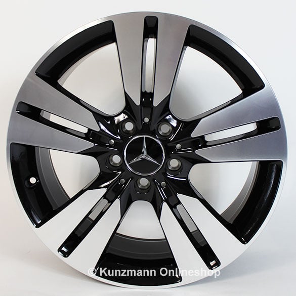 genuine Mercedes-Benz 5-Double-Spoke rims set CLA-Class W117 18 inch