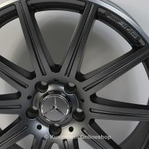 CLS 63 AMG 19-inch alloy wheel set | 10-spoke alloy wheels | Mercedes-Benz CLS W218 | gray matte | 218-AMG-10-grau-matt