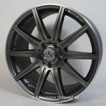 CLS 63 AMG 19-inch alloy wheel set | 10-spoke alloy wheels | Mercedes-Benz CLS W218 | gray matte | 218-AMG-10-grau-matt