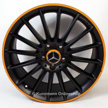 AMG 19 Zoll Felgen Satz Vielspeichen Orange Art Edition A-Klasse W176 Original Mercedes-Benz | A17640105029Y13-176-AMG-19