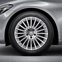 Mercedes-Benz 17 Zoll Felgensatz | C-Klasse W205 | Vielspeichen-Rad | vanadium silber | A20540156007X45/55007X45-Satz