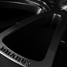 Brabus 19 Zoll Felgensatz Monoblock R Liquid titanium smoked anthrazit vollpoliert 5-Doppelspeichen Design C-Klasse W205 | Mono-R-205