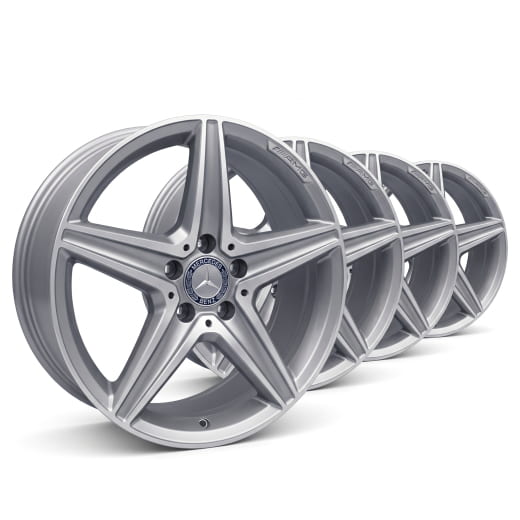 AMG 5-Speichen Felgen 18 Zoll titangrau E-Klasse W213 Original Mercedes-Benz | A21340118/1900-7X21
