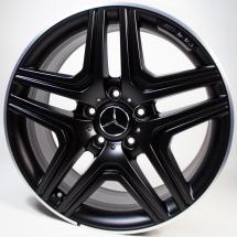 G 63 / 65 AMG 20 Zoll Felgen Satz 5-Speichen schwarz G-Klasse W463 Original Mercedes-Benz | A46340130027X71-B