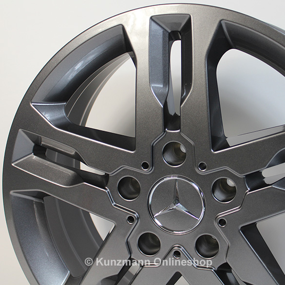 Mercedes-Benz 18 Zoll Felgensatz | G-Klasse W463 | Sport | grau | A46340125027756-Satz Mercedes-Benz 18 Zoll Felgensatz | G-Klasse W463 | Sport | grau | A46340125027756-Satz