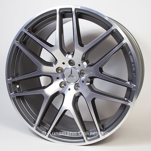 22 Zoll AMG Felgensatz Kreuzspeichen titangrau GLE Coupé C292 Original Mercedes-Benz | A29240124007X21/25007X21 22 Zoll AMG Felgensatz Kreuzspeichen titangrau GLE Coupé C292 Original Mercedes-Benz | A29240124007X21/25007X21
