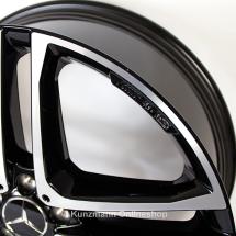 22 Zoll AMG Felgensatz 5-Doppelspeichen schwarz glänzend GLE Coupé C292 Mercedes-Benz | A2924012000/2100-7X23