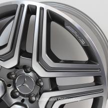 AMG 5-Doppel-Speichen 21 Zoll Felgen M-Klasse W166 | A16640123027X21-B