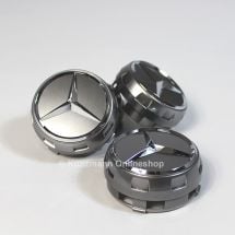 AMG Radnabenabdeckung | Zentralverschlussdesign | chromeshadow dark metallic | A0004000900 9790