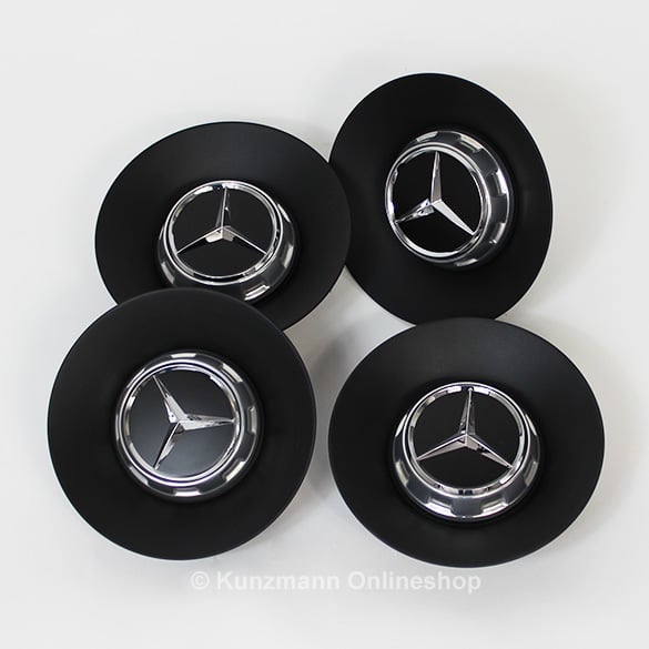 AMG Nabendeckel Abdeckung Schmiederad Mercedes-Benz S-Klasse W222 schwarz matt