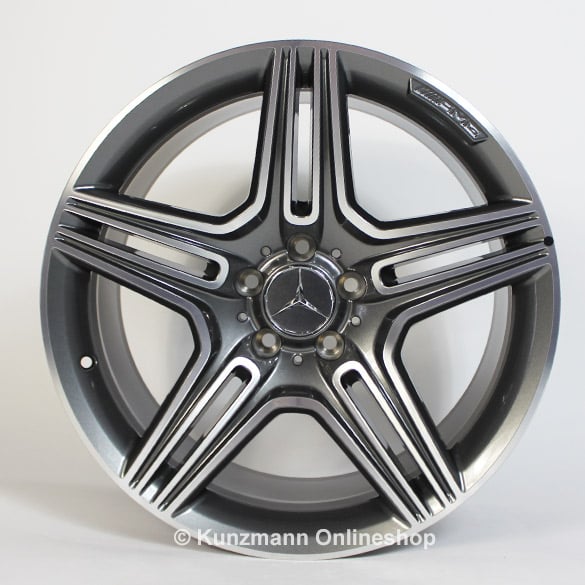 SL63 / SL66 AMG light-alloy rims | Mercedes-Benz R231 | original | 19 inch | A23140100007X21-Satz