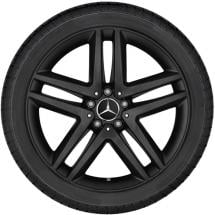 19 Zoll Felgensatz 5-Doppelspeichen V-Klasse BR447 schwarz matt Original Mercedes-Benz | A44740145007X35-Satz