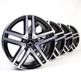 19 Zoll Felgen Satz 5-Doppelspeichen V-Klasse BR447 schwarz Original Mercedes-Benz