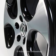 Volkswagen 17 Zoll Detroit 5-Arm-Design Felgensatz | Polo 6R  | Polo-6R-Detroit-17-poliert