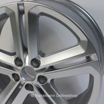 Original VW Mallory 5-Doppelspeichen Felgen | Polo 6R | 16 Zoll | VW-Mallory-16Zoll-Polo-6R