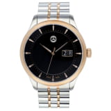 Reloj de pulsera para hombre Classic Elegance oro rosa plata negro Original Mercedes-Benz