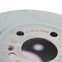 Rear brake disc set CLE Convertible A236 Genuine Mercedes-Benz | Bremsscheiben-hinten-A236